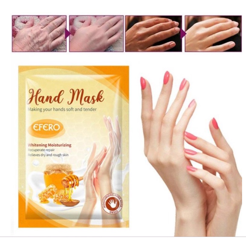 EFERO HAND MASK / EFERO Masker Tangan - HONEY