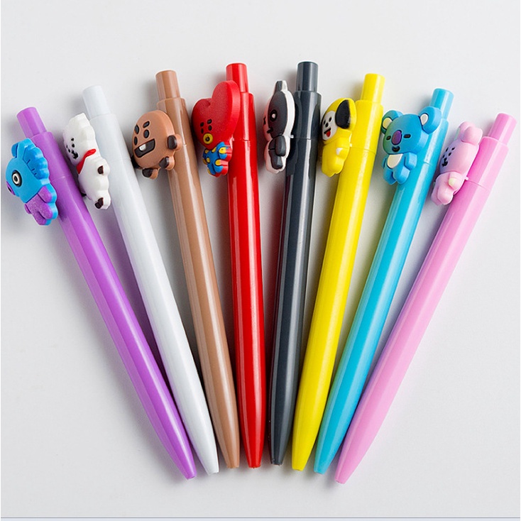 Pulpen lucu bt21 / pen cetek lucu BT21 / bolpen bt21 479