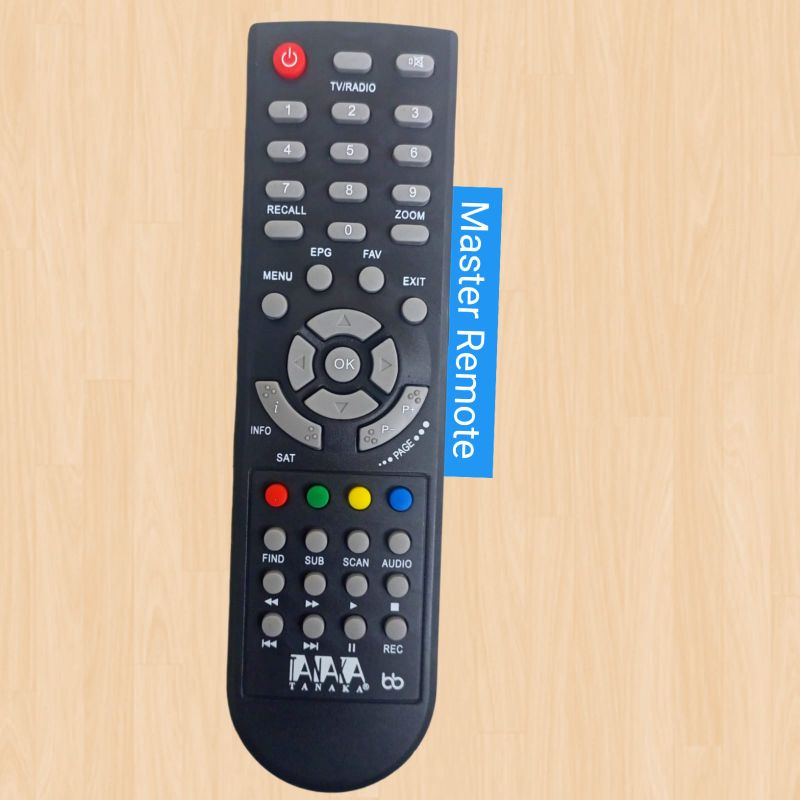 REMOT REMOTE STB TANAKA DVB T2 TANAKA HD