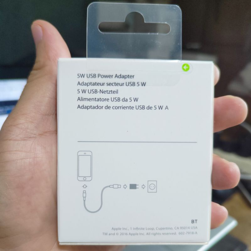 ADAPTOR / USB POWER ADAPTER IPON 5 6 7 8 - KEPALA CHARGER 5W