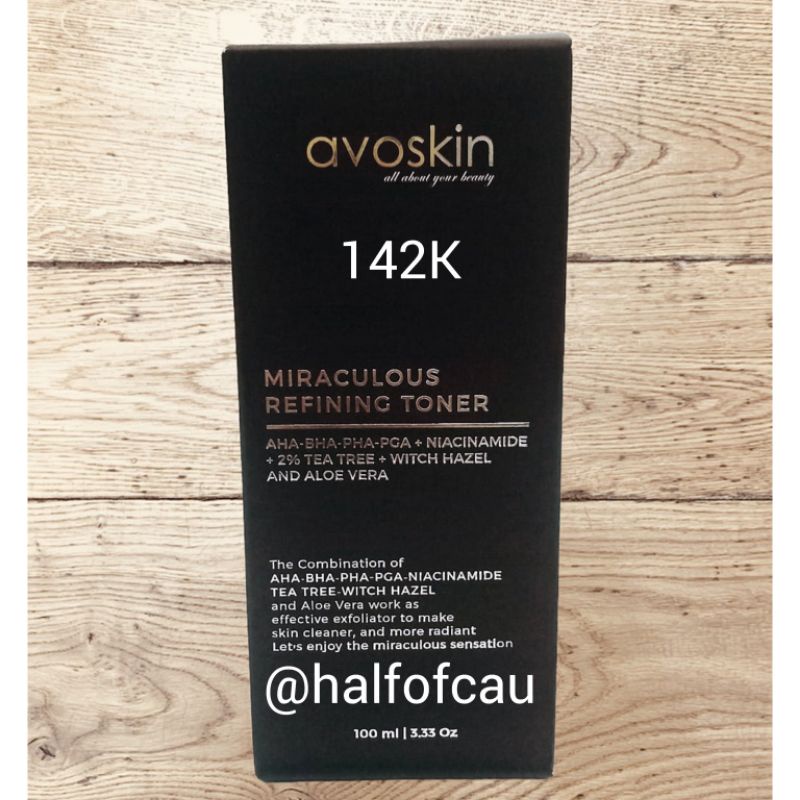 Jual [NEW] Avoskin Refining Toner 100 ml Exfoliating Toner AHA BHA