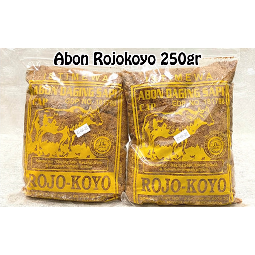 

Abon Sapi Rojokoyo 250gr