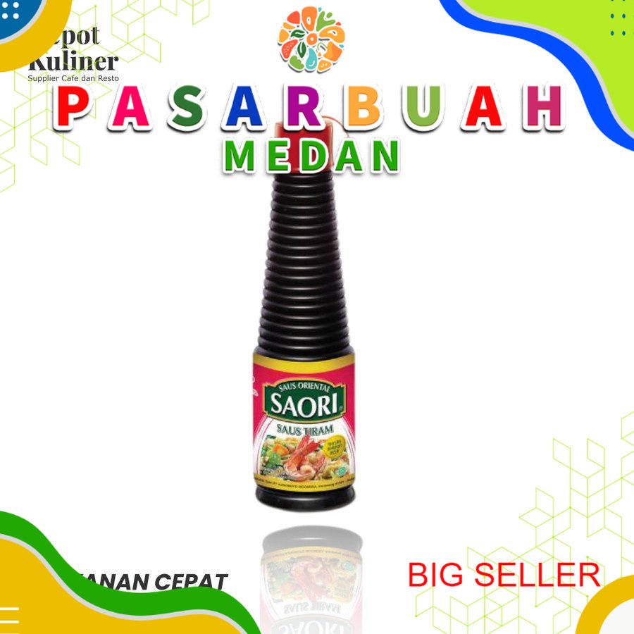 

DISTRIBUTOR Saus Tiram Saori 133ML Botol | PASAR BUAH MEDAN