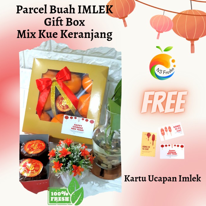 

Parcel Parcel Buah Segar Box Exclusive Parsel Buah Segar Dus Kotak Gift Box