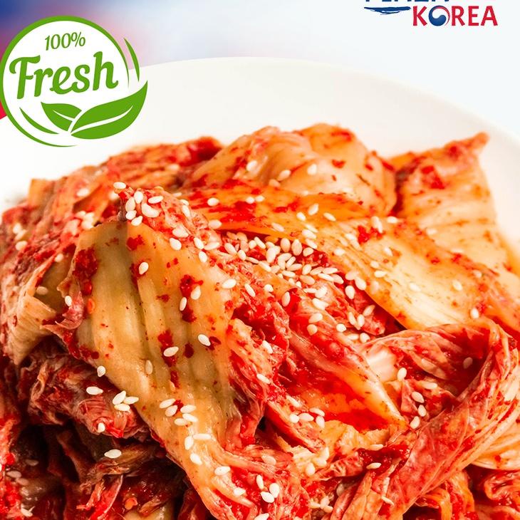 

COD[KP8]-KIMCHI SAWI PLAZA KOREA FRESH 1KG - MAKANAN KHAS KOREA