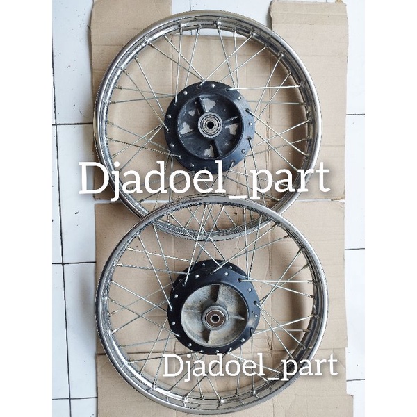 Velg Pelg Peleng Set Tromol Belakang Vega R New Jupiter Z Jupiter MX Jupiter ZQ Vega ZR Original