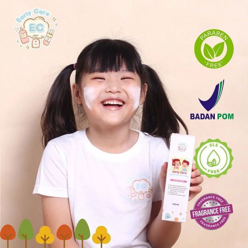 Early Care Gentle Kids and Teens Facial Foam - Sabun wajah anak 3th+ earlycare