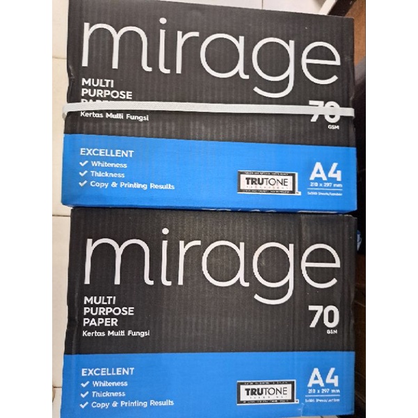 

Kertas Hvs Mirage A4 70 gsm