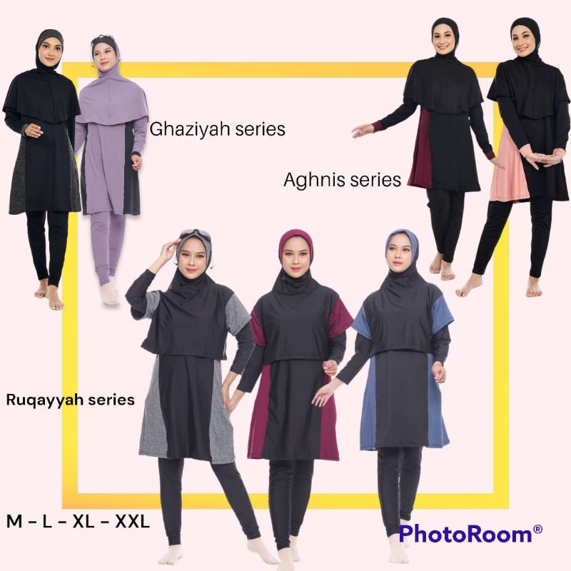 Baju Renang Muslimah Dewasa jumbo Baju Renang jumbo syar'i baju renang perempuan baju renang wanita big size renang hijab bolero