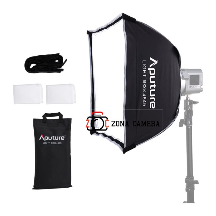 Fok Aputure Light Box 4545 Softbox Square Bowen Mount 45X45 Diffuser Kit