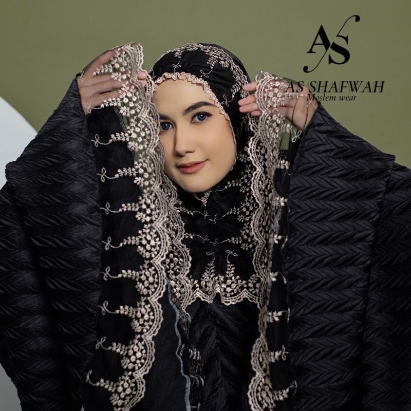 Mukena Renda Premium | Mukena Jumbo Renda Turki