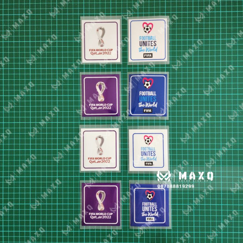 PATCH WORLD CUP 2022 QATAR PIALA DUNIA 2022 QATAR