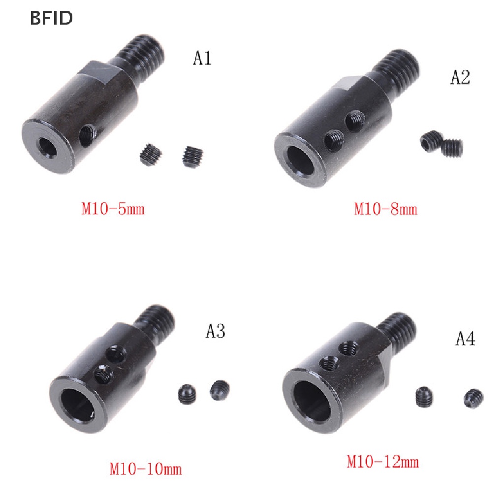 [BFID] 5mm/8mm/10mm/12mm Shank M10 Arbor Mandrel Konektor Adapter Cutg Tool [ID]