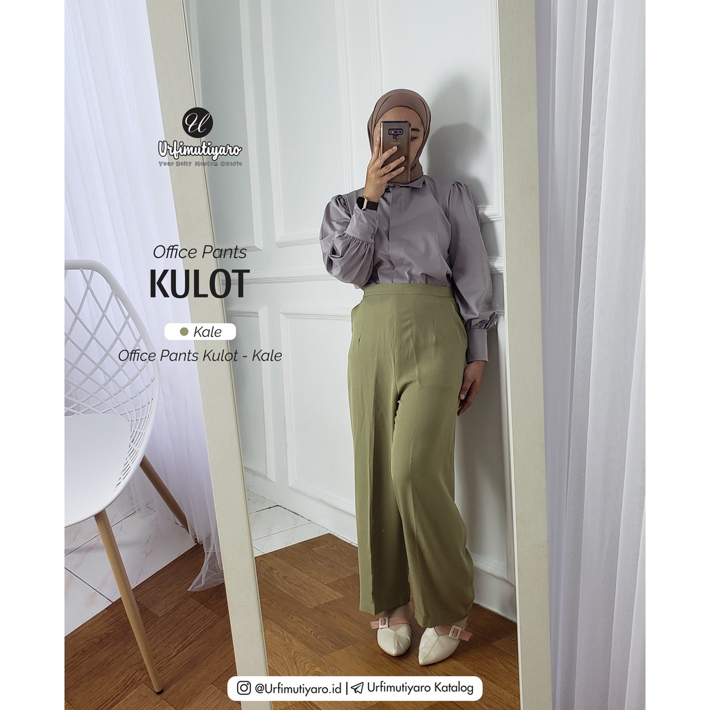 OFFICE PANTS BAGGY/CULLOTE