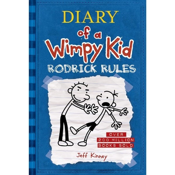 

Terlaris ✨ -BUKU IMPORT- DIARY OF A WIMPY KID #2: RODRICK RULES- 2.1.23