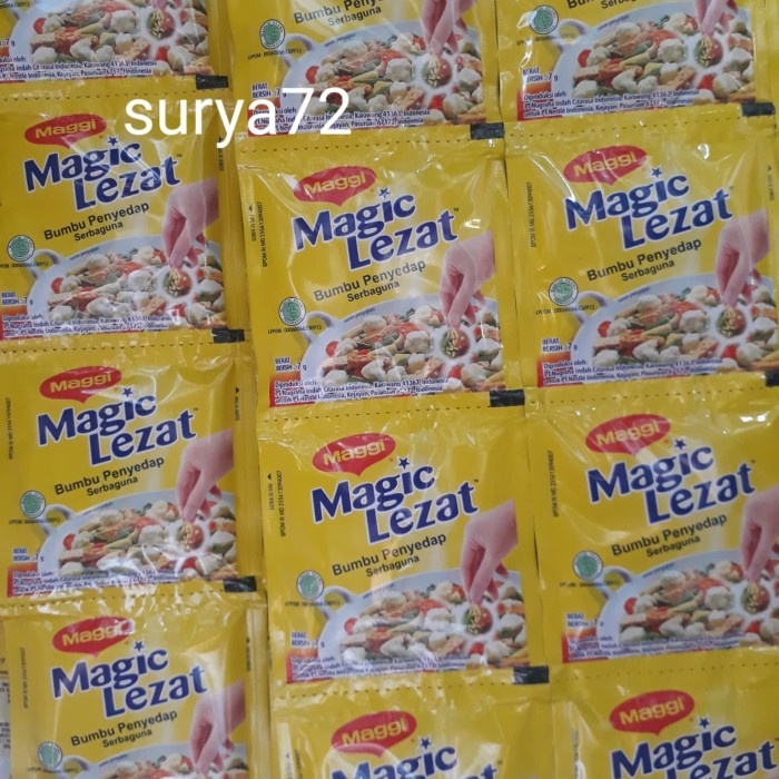 

:0:0:0] 6 renteng magic lezat - maggi - bumbu penyedap serba guna