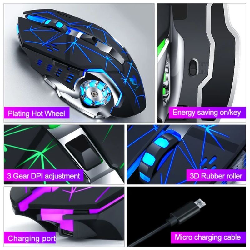 T-WOLF  MOUSE WIRELESS GAMING Q13