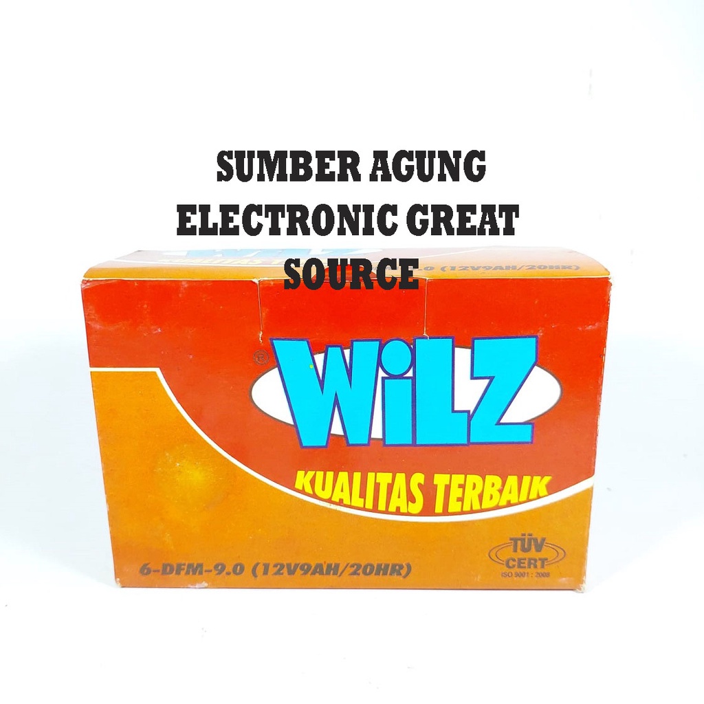 Aki Semprotan Hama Wilz 6DFM9 9Ah 12V 20Jam Batre Sprayer Hama
