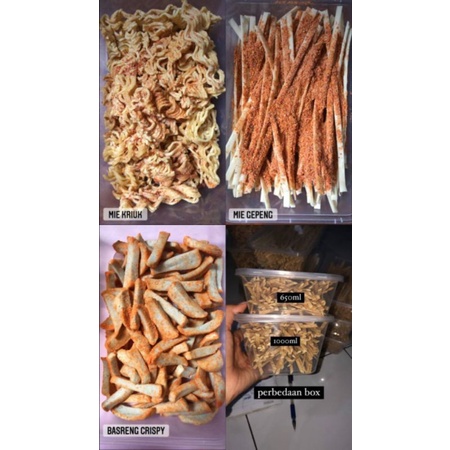 

keripik basreng stik tersedia 650ML/1000ML