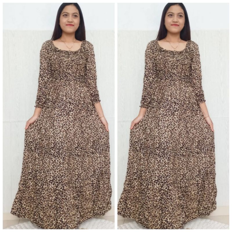 LONGDRESS CANDA LEOPARD