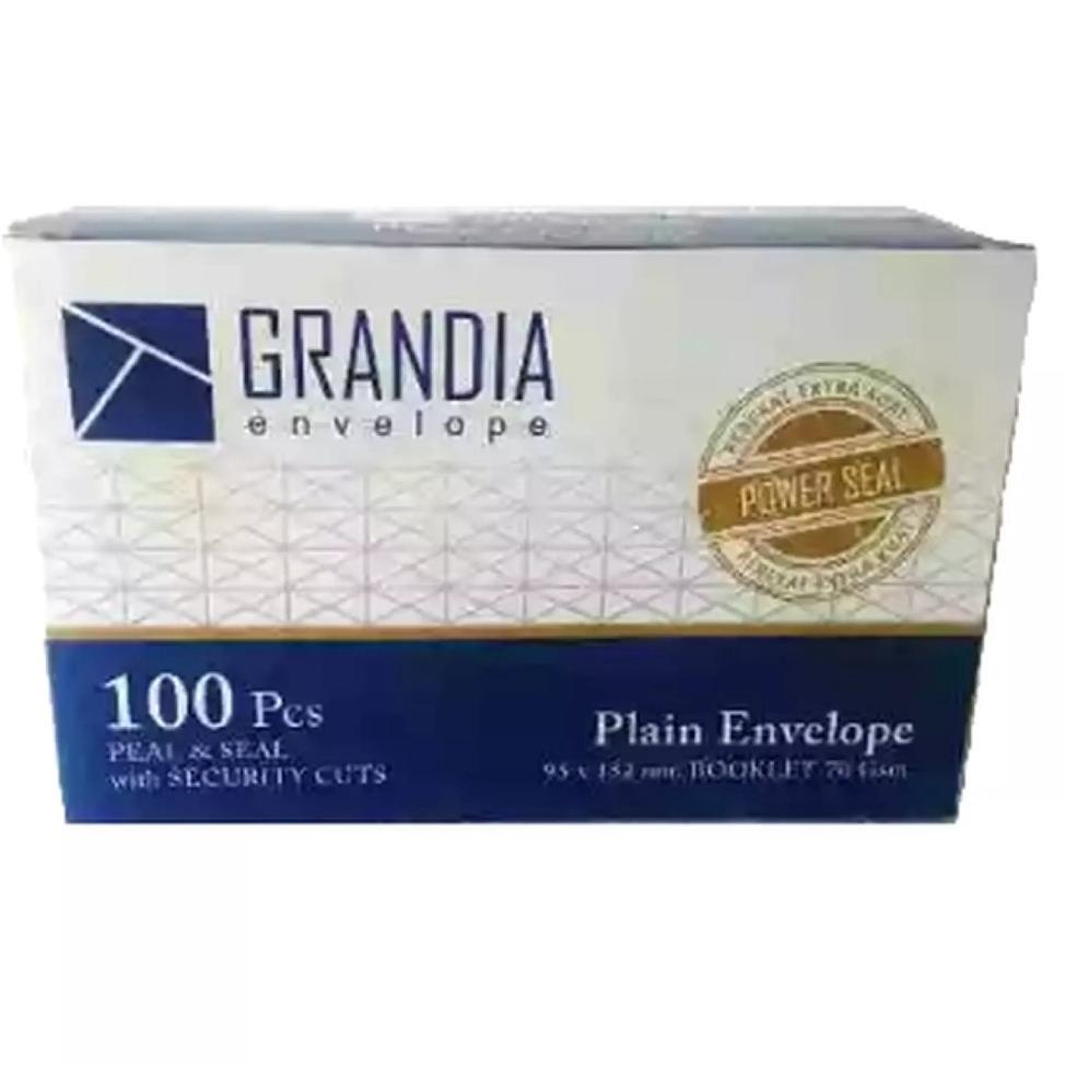 

STAR BRANDS Harga Grosir (1kotak/100 Lembar ) Amplop Putih P104 Ukuran 95x152mm 70gsm grosir