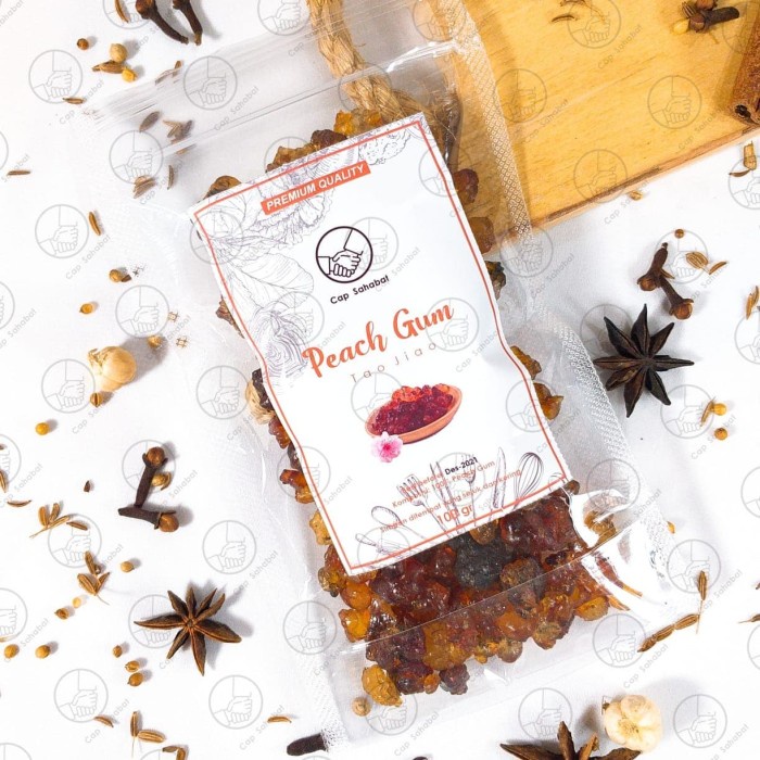 

Terlaris ✨ - 100gr Peach Gum / Rempah / JSR 100% PREMIUM QUALITY 2.1.23