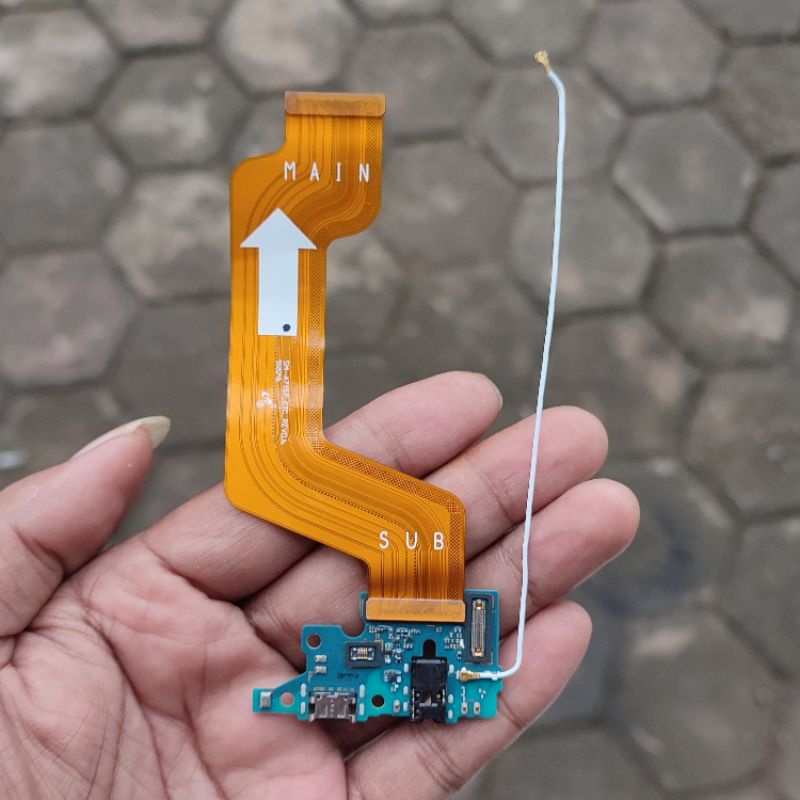 BOARD CHARGER FLEKSIBEL SAMSUNG A71 SM - A715 ORIGINAL COPOTAN