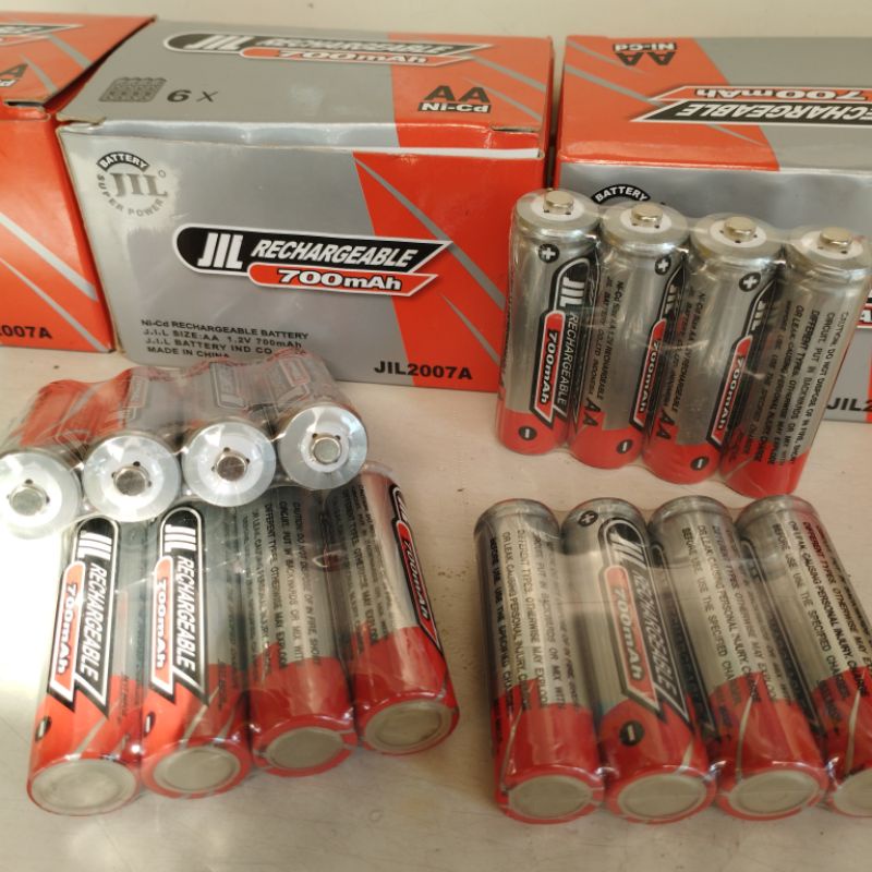 batre cash NI-CD JIL 1,2Volt kapasitas 700mah murah