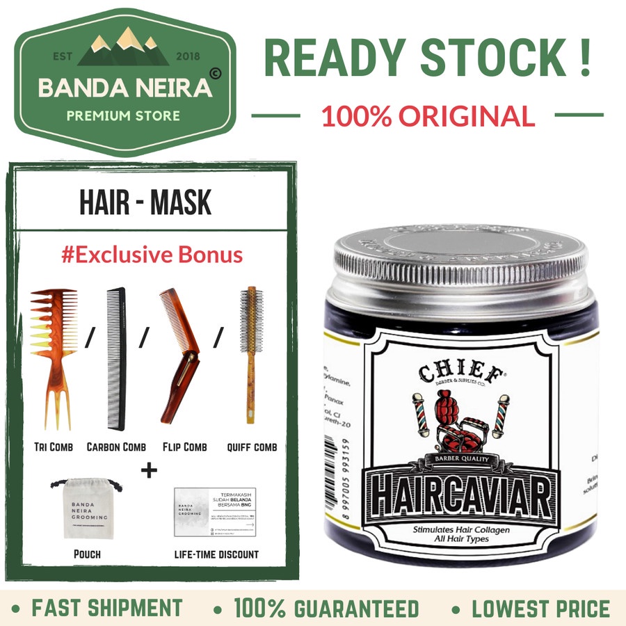 CHIEF Hair Caviar HairCaviar Mask / Masker Rambut