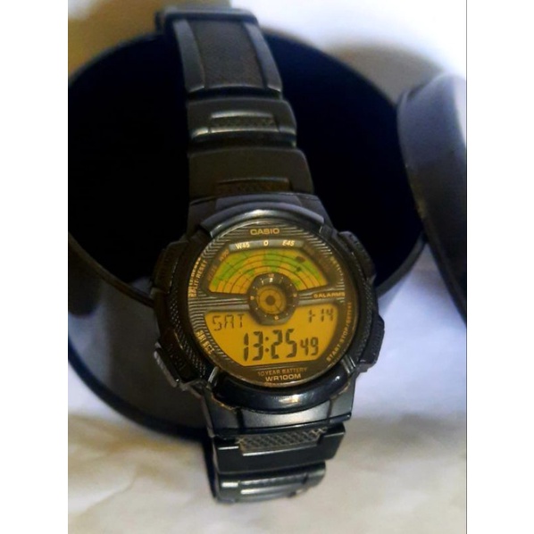 Casio AE-1100W second with Box jam tangan not gshock