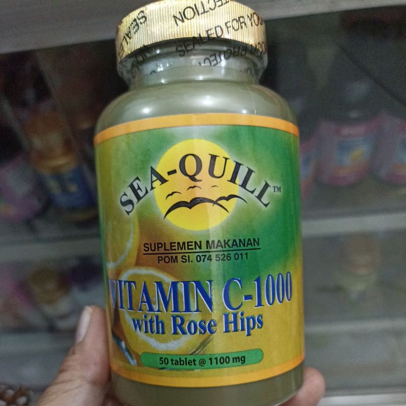 Sea-Quill Vitamin C-1000 with Rose Hips 50 tablet