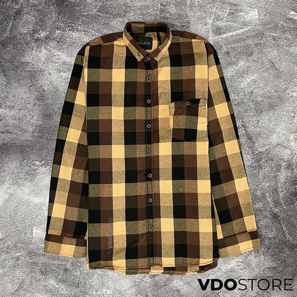 KEMEJA FLANEL PRIA JUMBO CHOCO  - XXL 3XL 4XL 5XL - KEMEJA BIG SIZE VDOSTORE LENGAN PANJANG DEWASA BAJU FLANNEL PRIA TANGAN PANJANG  LD 110 120 MOTIF KEMEJA XXL XXXL XXXXL COWOK MURAH DEWASA TEBAL OVERSIZE KUALITAS IMPORT PANEL FANEL