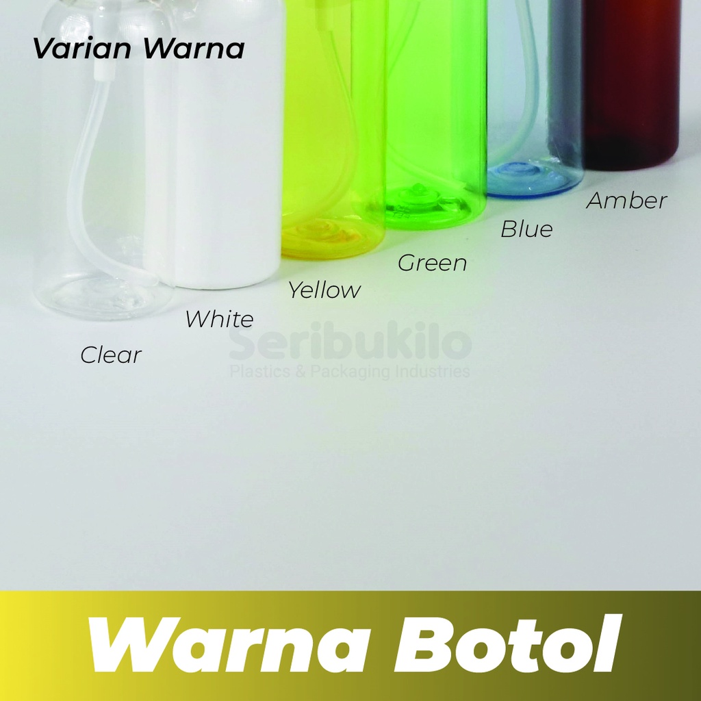 BOTOL PUMP 60 ML / BOTOL PLASTIK 60 ML TREATMENT PUMP GOLD / BOTOL 60 ML TREATMENT PUMP RING GOLD HALF COVER