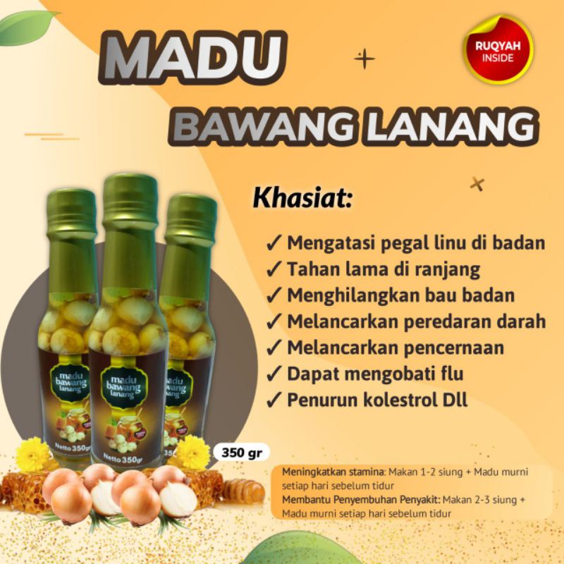 

Madu Bawang Lanang Syifa'aini 350 Gr