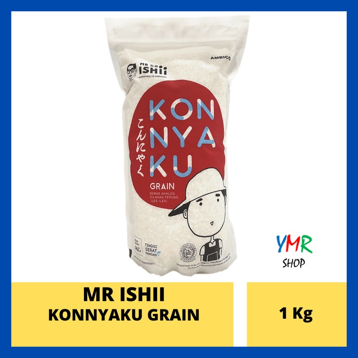 

Beras shirataki 1kg 1000gr 1 kg - Konnyaku rice shirataki rice - 1000Gr
