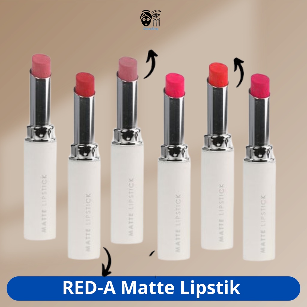 RED-A Matte Lipstik-UV Filter