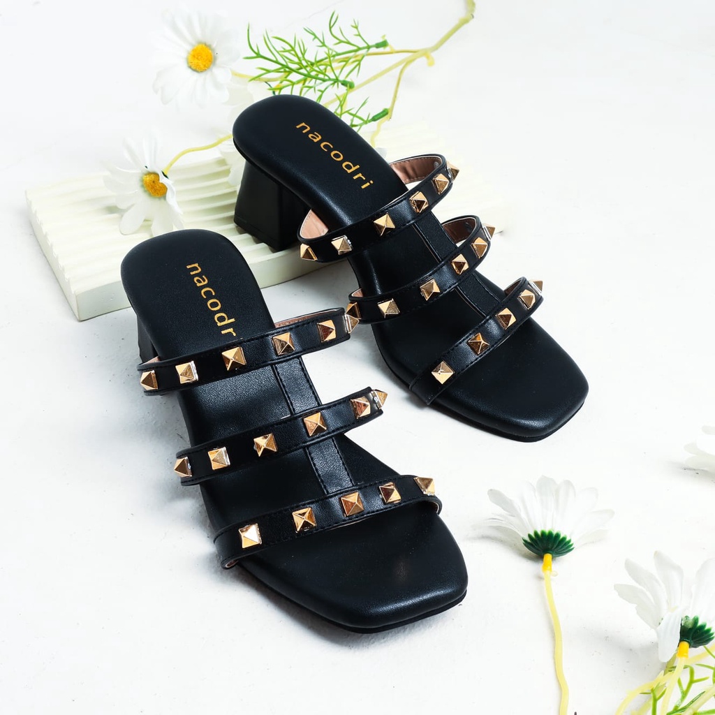 nacodri  JASMINE sandal wanita heels 5cm