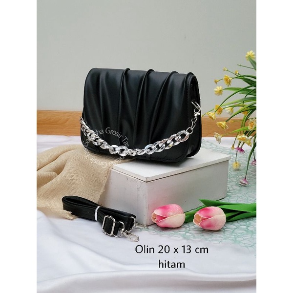 Olin Bag Tas Selempang Rantai Wanita