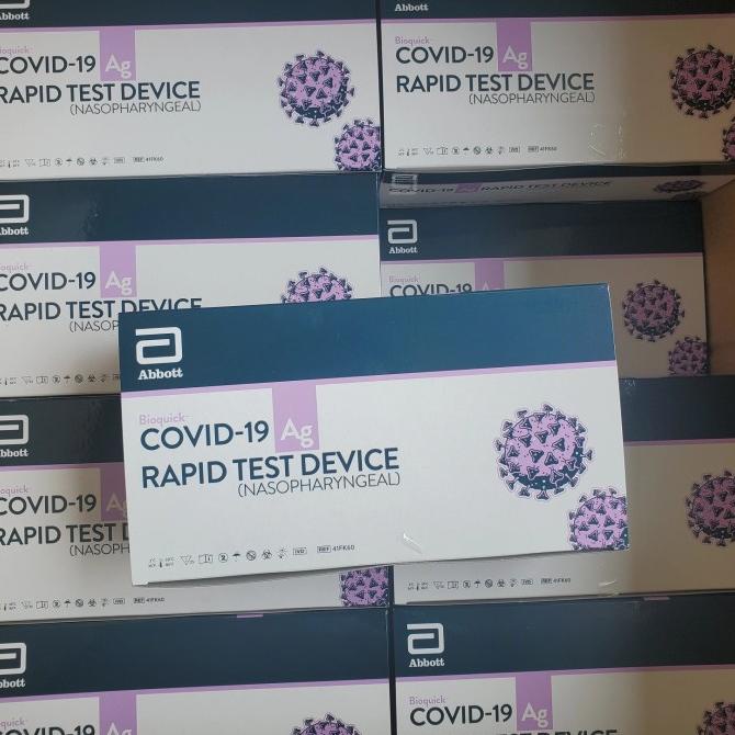 Promo Abbott Antigen Naso Bioquick Nasofaring isi 25 Test Ed 2023-09