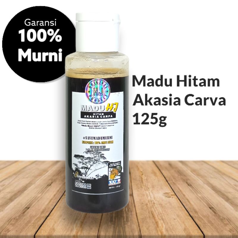 

Madu Hitam Asli Murni 100% Original Tanpa Campuran Hutan Akasia Lebah Apis Mellifera 125g