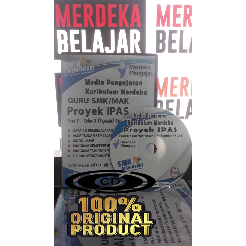 MODUL AJAR KURIKULUM MERDEKA FASE E SMK/MAK KELAS 10, 2 SEMESTER (TINGGAL PILIH MAPEL YANG KAMU SUKA)
