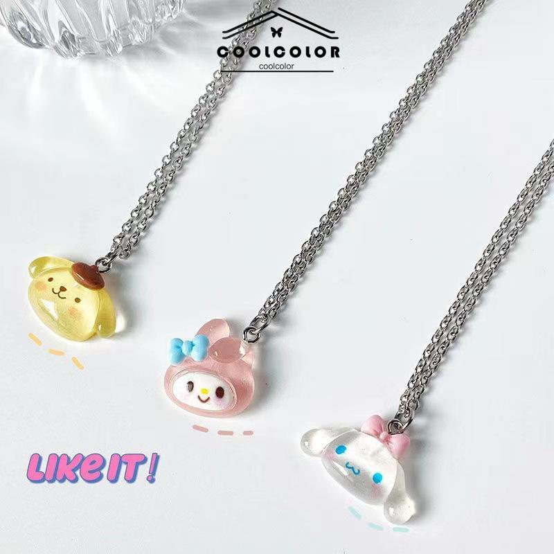 COD❤️Sanrio kartun kalung lucu aksesoris fashion Korea untuk pria dan wanita- cl