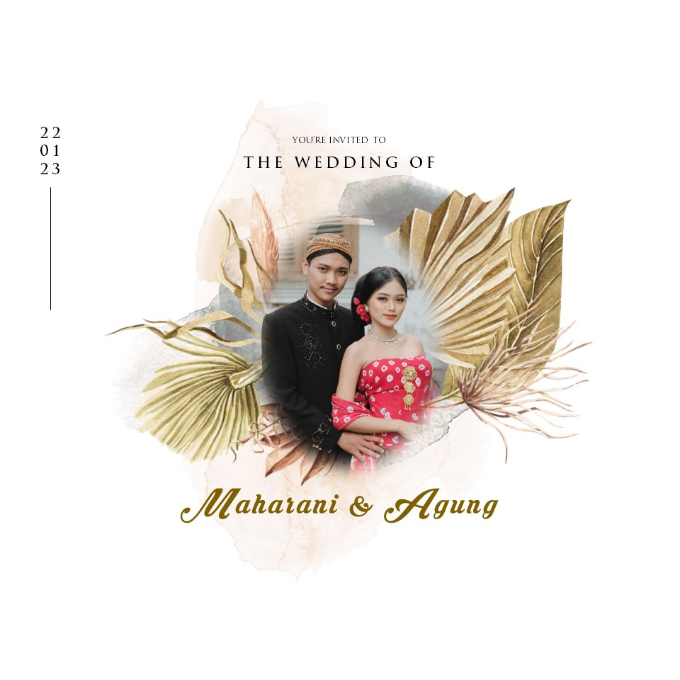 Undangan Digital Adat jawa modern