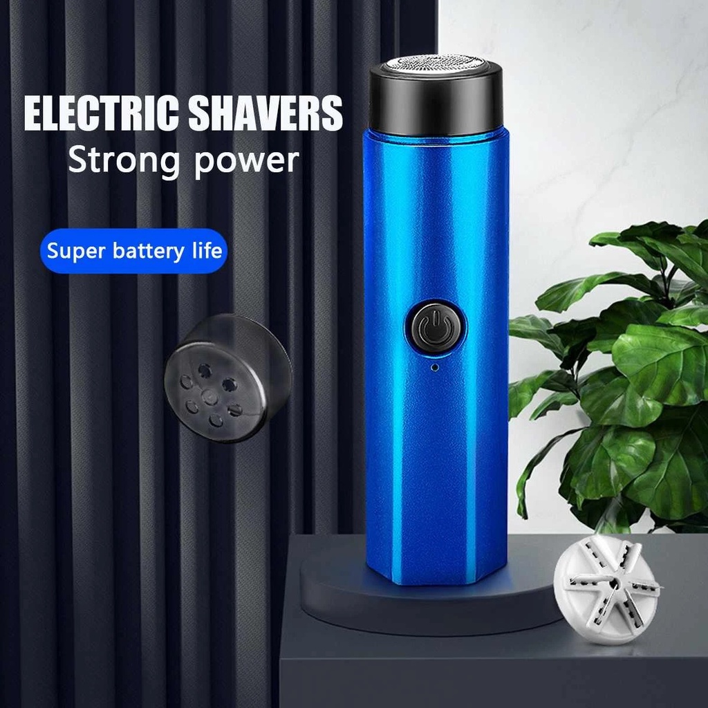 MINI SHAVER PROTABLE CUKUR ELEKTRIK Alat Cukur Jenggot Cukur Kumis Cukur Bulu ori