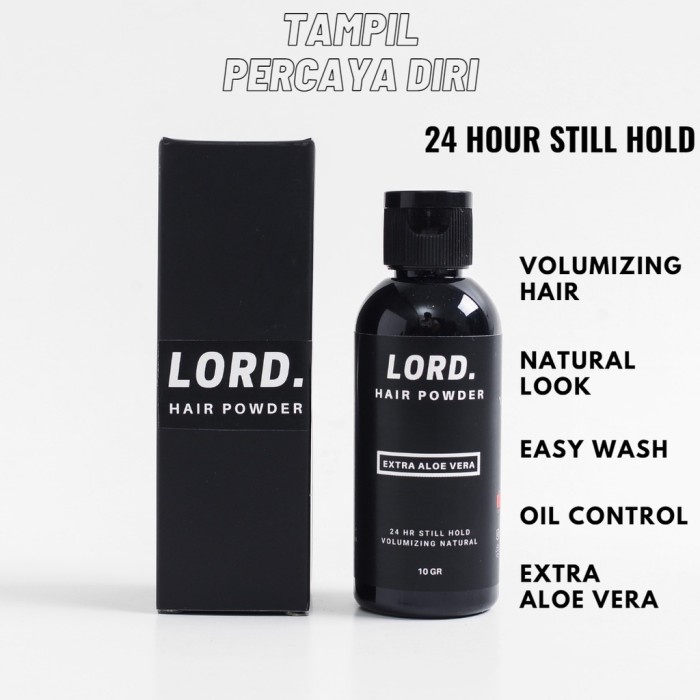 Hair Wax Lord Hair Powder Extra Aloe Vera Pomade Rambut Pria Terbaik