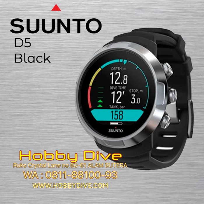 SUUNTO D5 Dive Computer Black Scuba Diving
