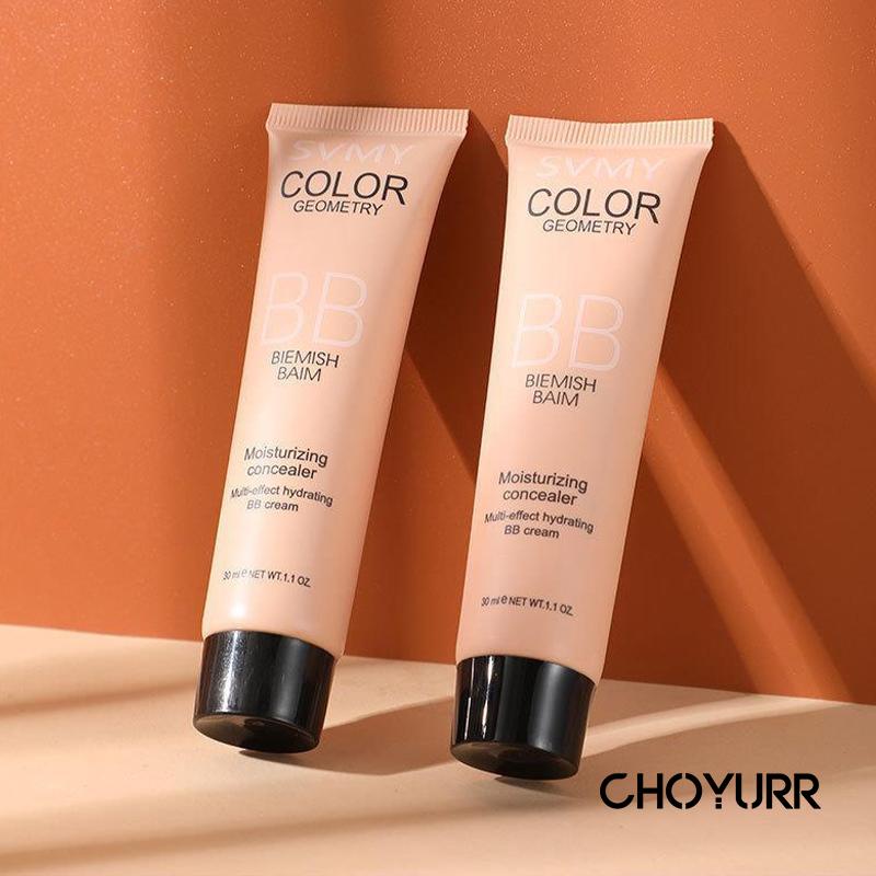 【COD】BB Cream Moisturizing Liquid Makeup Base  Foundation Liquid Light Concealer Waterproof Natural Clear Lasting Nude Makeup-CH