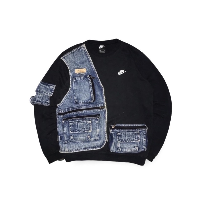 Nike Reworked Jeans Crewneck