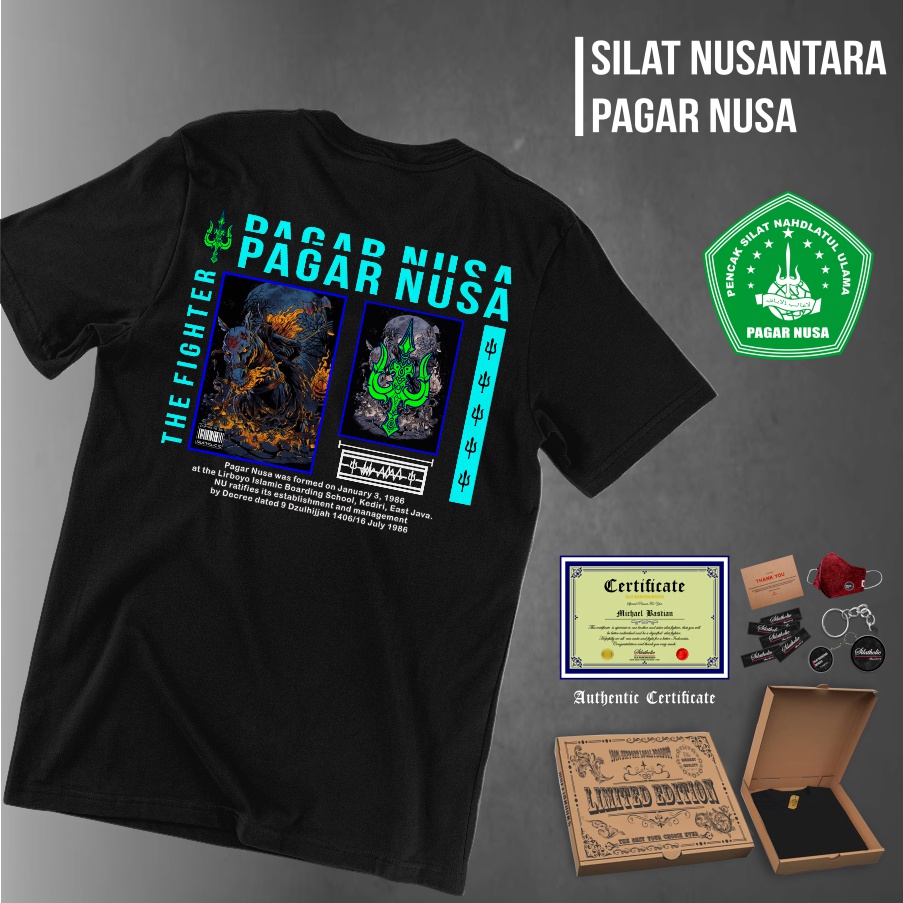 Kaos Pagar Nusa Gasmi Distro Kode Pn Spartan