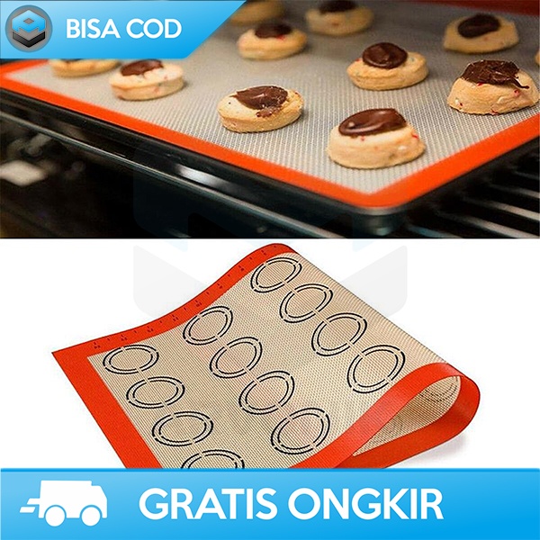 ALAS BAKING KUE REUSABLE MATRAS TATAKAN MICROWAVE TAFFWARE NON-STICK